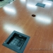 72" Medium Maple Boardroom Meeting Table with Power Connectivity